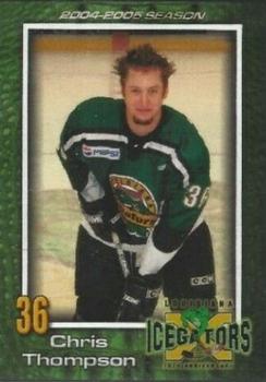 2004-05 Louisiana IceGators (ECHL) #19 Chris Thompson Front
