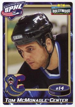 2004-05 Hollywood Connection Columbus Cottonmouths (SPHL) #NNO Tom McMonagle Front