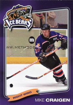 2004-05 Knoxville Ice Bears (SPHL) #NNO Mike Cragen Front