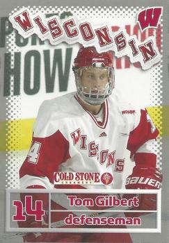 2004-05 Cold Stone Creamery Wisconsin Badgers (NCAA) #NNO Tom Gilbert Front