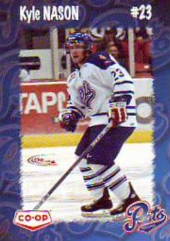 2004-05 Co-op Regina Pats (WHL) #NNO Kyle Nason Front