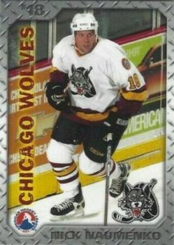 2005-06 Chicago Wolves (AHL) #14 Nick Naumenko Front