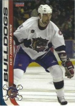 2005-06 Choice Hamilton Bulldogs (AHL) #1 Johnathan Aitken Front