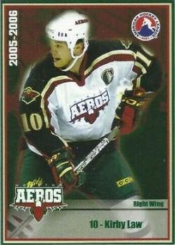 2005-06 Houston Aeros (AHL) #NNO Kirby Law Front