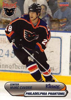 2005-06 Choice Philadelphia Phantoms (AHL) #4 Marc Cavosie Front