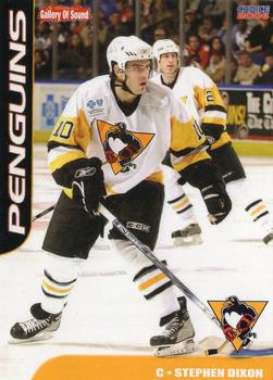 2005-06 Choice Wilkes-Barre/Scranton Penguins (AHL) #7 Stephen Dixon Front