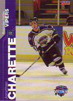 2005-06 Choice Roanoke Valley Vipers (UHL) #2 Jonathan Charette Front