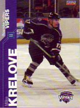 2005-06 Choice Roanoke Valley Vipers (UHL) #4 Michael Krelove Front