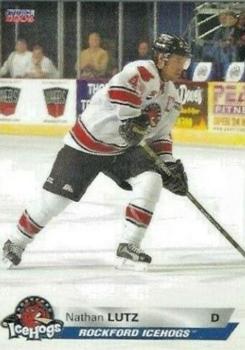2005-06 Choice Rockford IceHogs (UHL) #8 Nathan Lutz Front