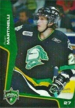2005-06 Extreme London Knights (OHL) #17 Ryan Martinelli Front
