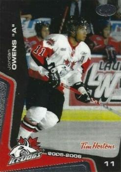 2005-06 Extreme Mississauga IceDogs (OHL) #3 Jordan Owens Front