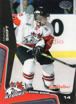 2005-06 Extreme Mississauga IceDogs (OHL) #5 Michael Swift Front