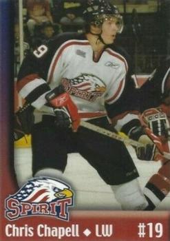 2005-06 Saginaw Spirit (OHL) #NNO Chris Chappell Front