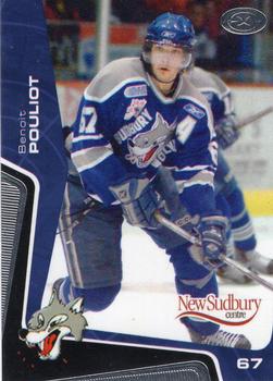 2005-06 Extreme Sudbury Wolves OHL #26 Benoit Pouliot Front