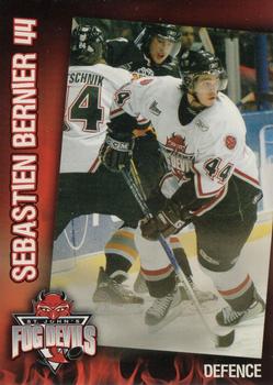 2005-06 St. John's Fog Devils (QMJHL) #4 Sebastien Bernier Front