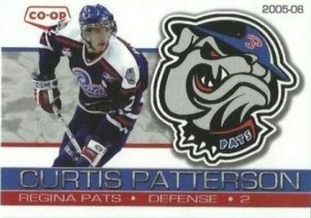 2005-06 Co-op Regina Pats (WHL) #13 Curtis Patterson Front