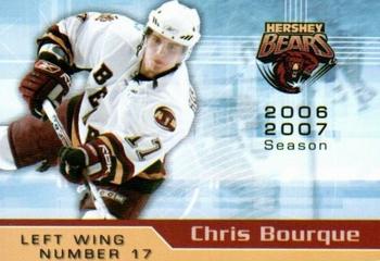 2006-07 Patriot-News Hershey Bears (AHL) #NNO Chris Bourque Front