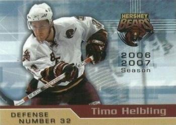 2006-07 Patriot-News Hershey Bears (AHL) #NNO Timo Helbling Front