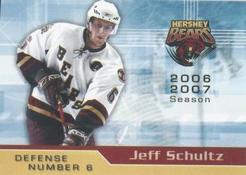 2006-07 Patriot-News Hershey Bears (AHL) #NNO Jeff Schultz Front