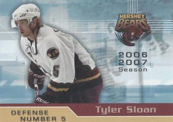2006-07 Patriot-News Hershey Bears (AHL) #NNO Tyler Sloan Front