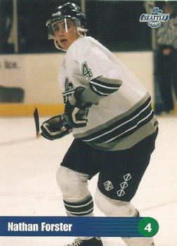 1996-97 Seattle Thunderbirds (WHL) #NNO Nathan Forster Front