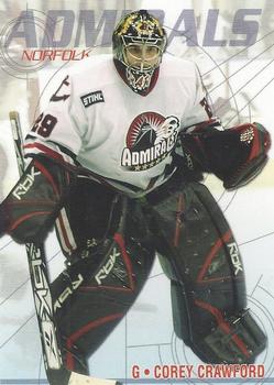 2006-07 Choice Norfolk Admirals (AHL) #2 Corey Crawford Front