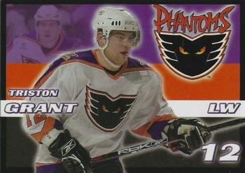 2006-07 Choice Philadelphia Phantoms (AHL) #11 Triston Grant Front