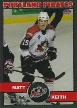 2006-07 Choice Portland Pirates (AHL) #16 Matt Keith Front
