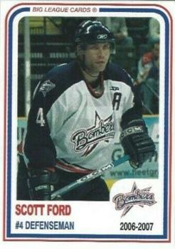 2006-07 Big League Cards Dayton Bombers (ECHL) #B-04 Scott Ford Front
