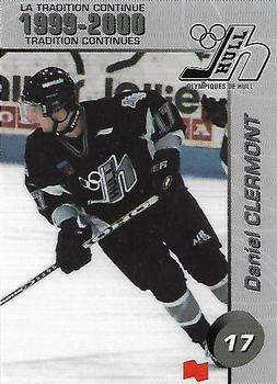 1999-00 Cartes, Timbres et Monnaies Sainte-Foy Hull Olympiques (QMJHL) #11 Daniel Clermont Front