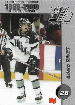 1999-00 Cartes, Timbres et Monnaies Sainte-Foy Hull Olympiques (QMJHL) #20 Adam Rivet Front