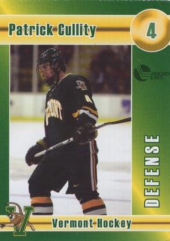 2006-07 L. Brown & Sons Vermont Catamounts (NCAA) #6 Patrick Cullity Front