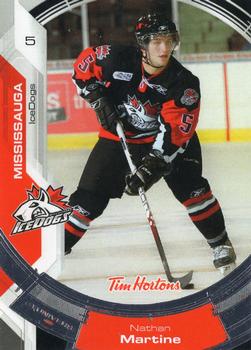 2006-07 Extreme Mississauga IceDogs (OHL) #18 Nathan Martine Front