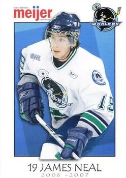 2006-07 Meijer Plymouth Whalers (OHL) #NNO James Neal Front