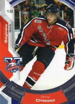2006-07 Extreme Saginaw Spirit (OHL) #14 Chris Chappell Front