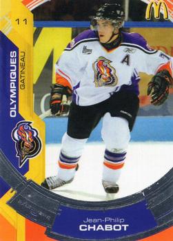 2006-07 Extreme Gatineau Olympiques (QMJHL) #11 Jean-Philipp Chabot Front