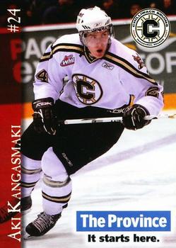 2006-07 Chilliwack Bruins (WHL) #NNO Aki Kangasmäki Front