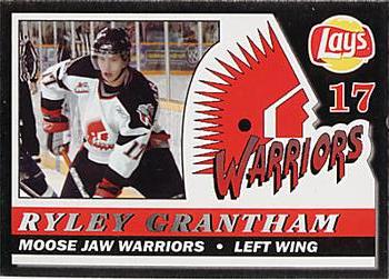 2006-07 Moose Jaw Warriors (WHL) #5 Ryley Grantham Front