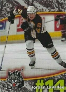 2007-08 Vienna Beef Chicago Wolves (AHL) #NNO Jordan Lavalee-Smotherman Front