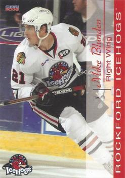 2007-08 Choice Rockford IceHogs (AHL) #NNO Mike Blunden Front