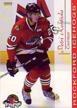 2007-08 Choice Rockford IceHogs (AHL) #NNO Petri Kontiola Front