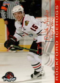 2007-08 Choice Rockford IceHogs (AHL) #19 Derek Nesbitt Front