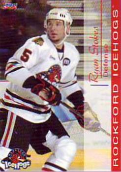 2007-08 Choice Rockford IceHogs (AHL) #NNO Ryan Stokes Front