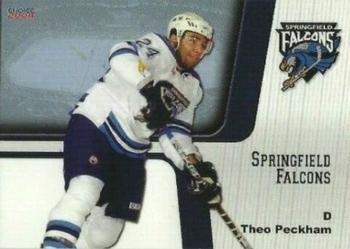 2007-08 Choice Springfield Falcons (AHL) #8 Theo Peckham Front