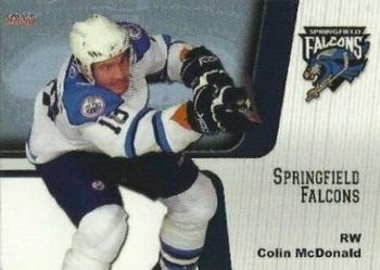 2007-08 Choice Springfield Falcons (AHL) #11 Colin McDonald Front
