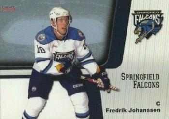 2007-08 Choice Springfield Falcons (AHL) #14 Fredrik Johansson Front