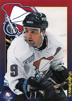 1995-96 South Carolina Stingrays (ECHL) #NNO Mike Ross Front