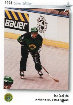 1992-93 Star Sports Cards Anaheim Bullfrogs (RHI) #NNO Joe Cook Front