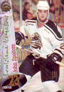 1998-99 Starzsports Louisiana IceGators (ECHL) #NNO John Spoltore Front