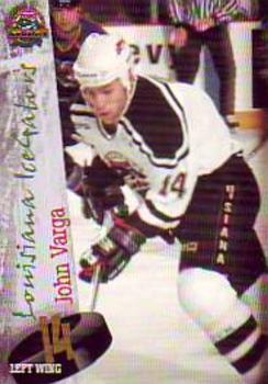 1998-99 Starzsports Louisiana IceGators (ECHL) #NNO John Varga Front